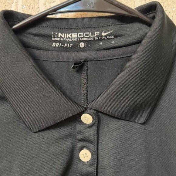 Nike Golf Dri-FIT Black Short Sleeve Polo Dress - Picture 5 of 9